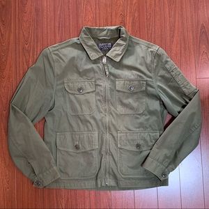 Men’s JCrew Khaki Utility Jacket